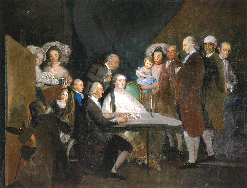 Francisco de Goya La familia del infante don Luis de Borbon